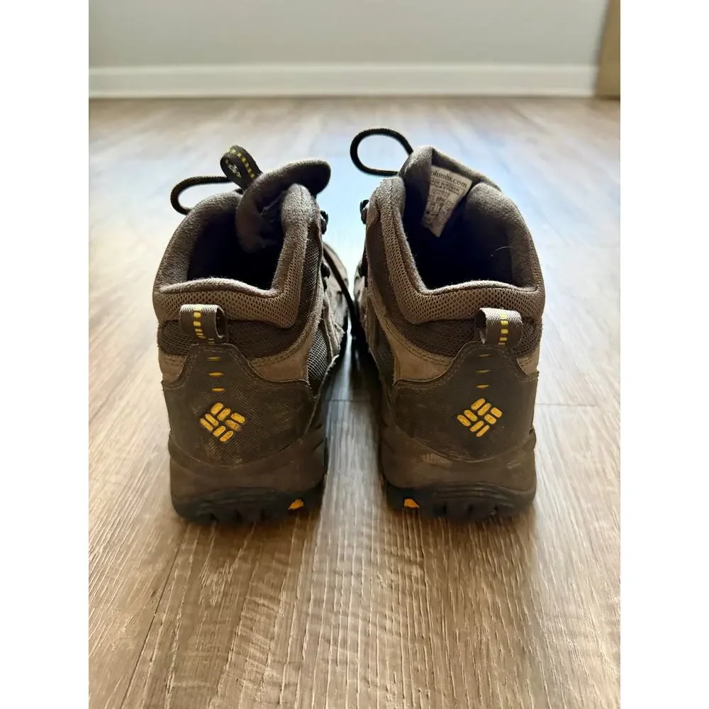 Columbia Coretek WP BM3444 Hiking Boots Cordovan‎ Mens 8.5